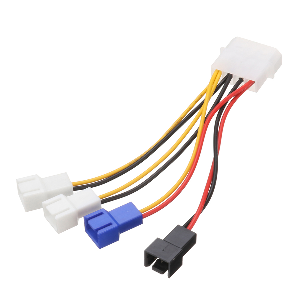 10-cm-langes-4-Pin-IDE-auf-5V-12V-3-Pin-CPU-Kuumlhlgeblaumlse-Netzteilkabel-fuumlr-Wasserpumpe-1402554-1